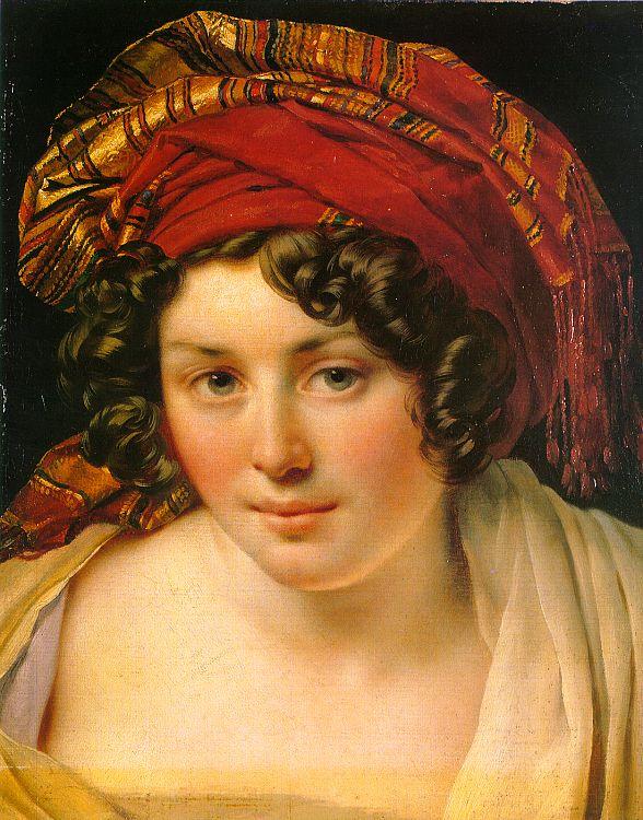 Anne-Louis Girodet-Trioson A Woman in a Turban